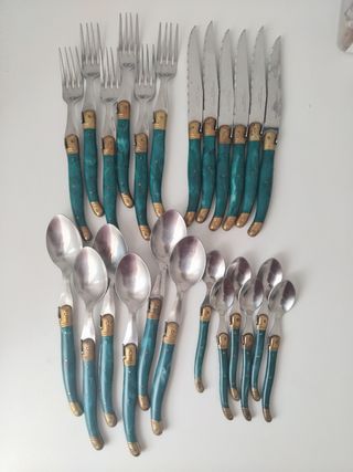 Cubertería Laguiole 6 pax