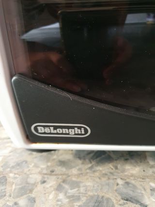 Horno pequeño blanco delonghi