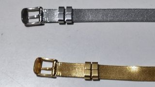 2 Bracciali "a cintura" - Acciaio - come da foto.