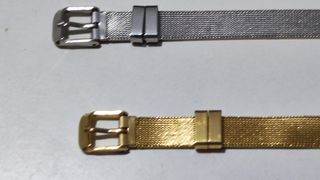 2 Bracciali "a cintura" - Acciaio - come da foto.