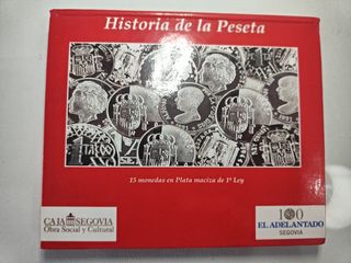   Monedas plata. Pesetas históricas .