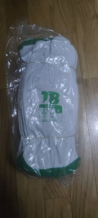10 Guantes de piel mecánico y térmico TB
