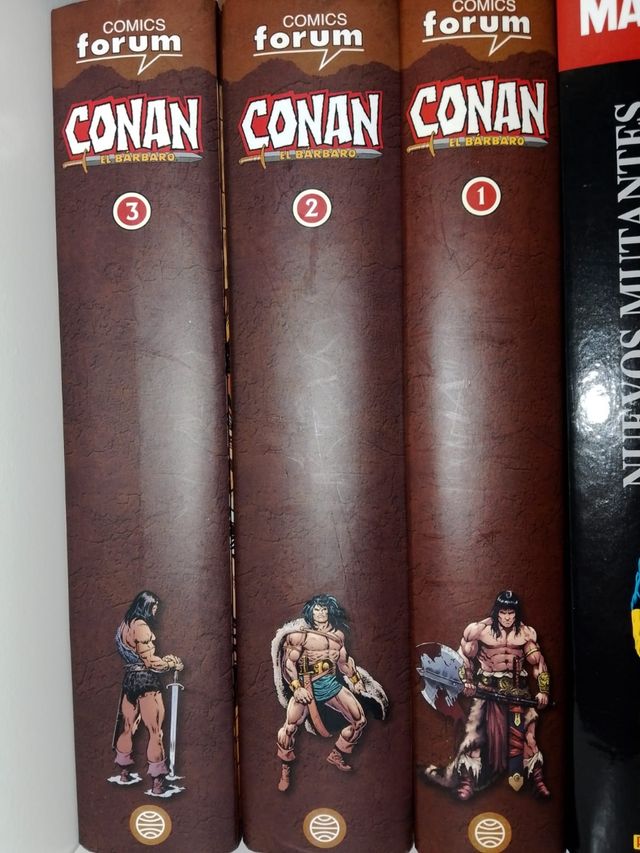 Conan el Bárbaro Planetacomic, tomos 1, 2 y 3