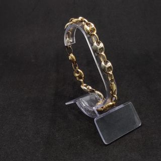 Pulsera Calabrote oro de 18k, 16.59 g, 21.5 cm.