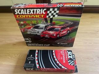 Scalextric Compact Mercedes Cup + Extensión