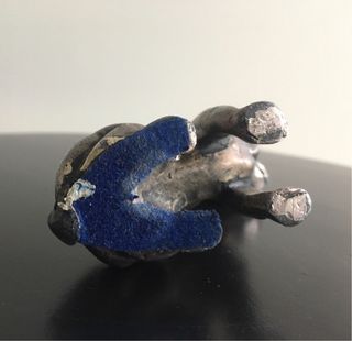 Statuetta Cane Boxer in Peltro