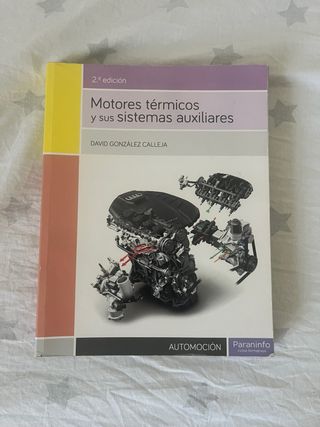 Libros para grado medio y superior de automoción.