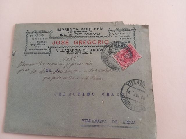 Sellos antiguos España 1928