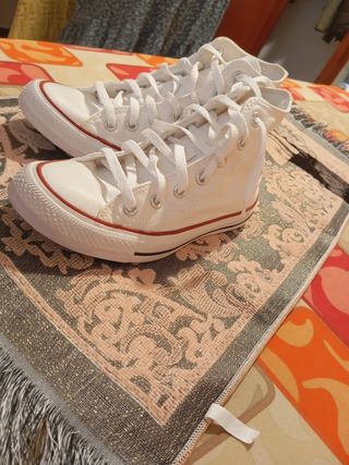 Converse blancas talla 38
