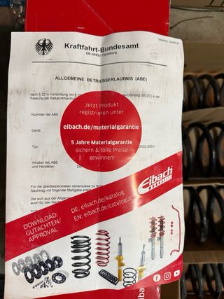 Muelles Eibach Pro-Kit A3 Sportback