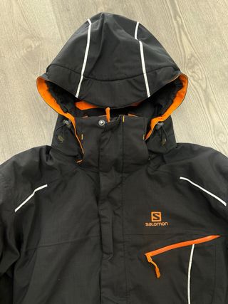 Conjunto Esquí Salomon - Naranja-Negro