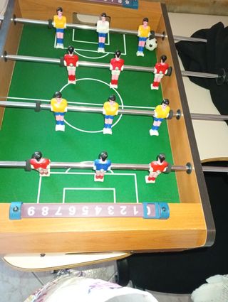 Calcetto da tavolo in legno