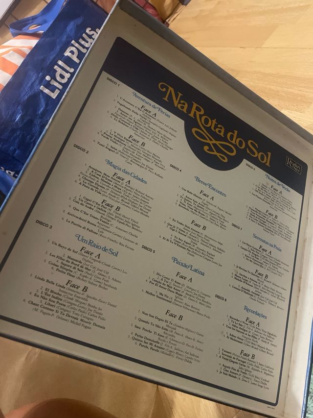 Vinil - Maiores Êxitos Europa Latina