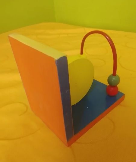 Set giochi porta libri in legno per bambini