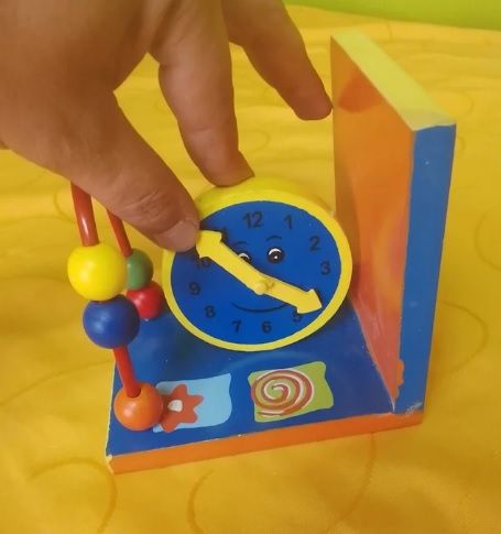 Set giochi porta libri in legno per bambini