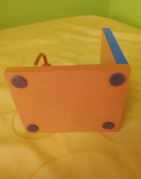 Set giochi porta libri in legno per bambini