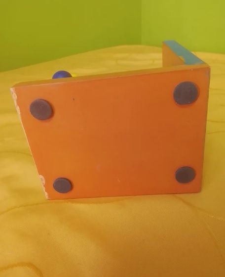 Set giochi porta libri in legno per bambini