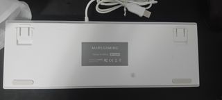 Teclado Mars Gaming MK80 Blanco