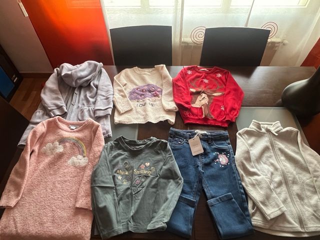 Lote ropa niña 4-5 años