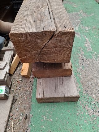 Madera vieja de Mobila: 1 Viga de derribo