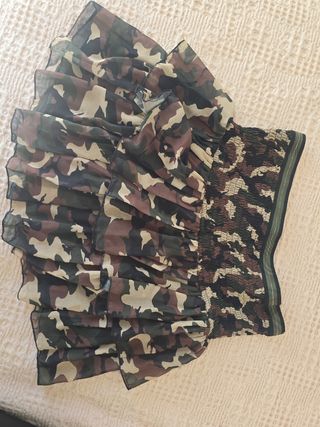 Mini Falda Militar