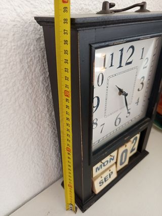 Reloj Calendario Vintage