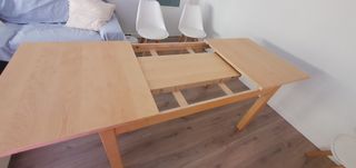 Mesa Comedor Extensible de Madera