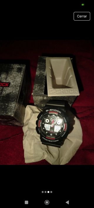 Casio g shock últimos días garantía  3 años 