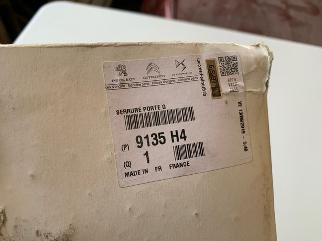 Cerradura Puerta Delantera Izquierda Citroen Xsara