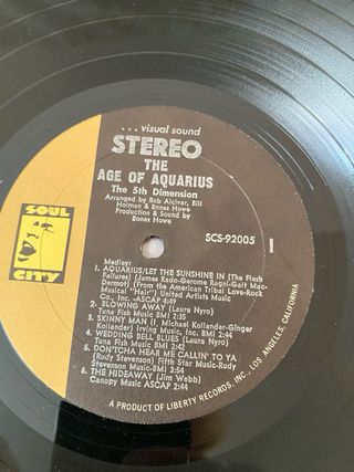 Vinile The 5th Dimension - Aquarius