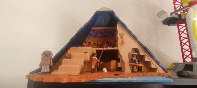 Pirámide Playmobil Egipto
