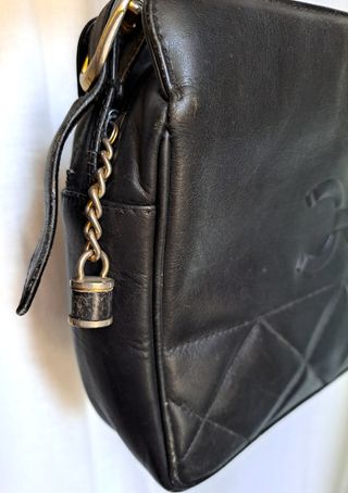 borsa IN PELLE VINTAGE STILE CHANEL 