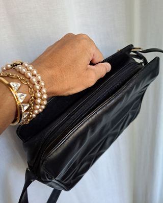 borsa IN PELLE VINTAGE STILE CHANEL 