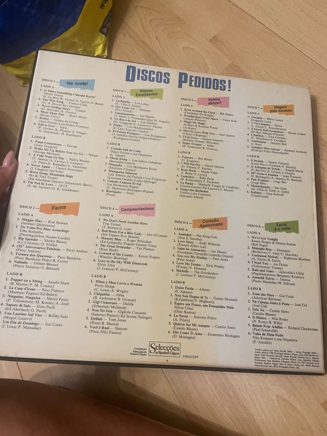 Vinil Discos Pedidos - Compilação