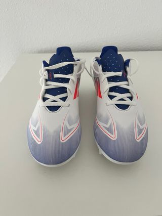 Adidas F50 - Fútbol - Blanco/Azul/Rojo