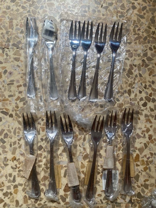 Cubertería 12 piezas Acero Inoxidable