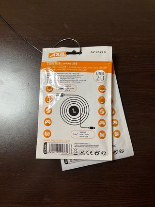 Cable USB AXIL 2.0 1m