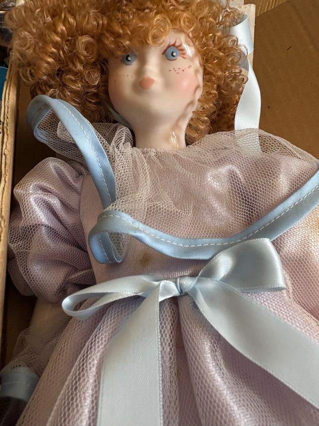 Muñeca Porcelana Coleccionable