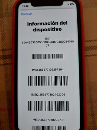 iPhone 11 rosso - 128 GB