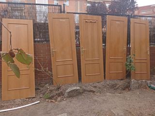 Puertas madera maciza - 5 unidades