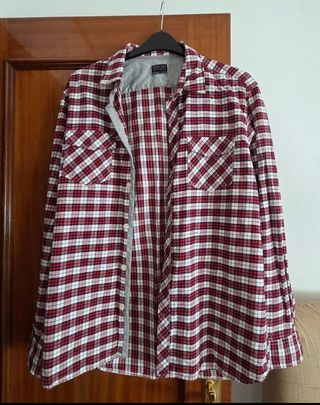 Camisa cuadros Pull&Bear L