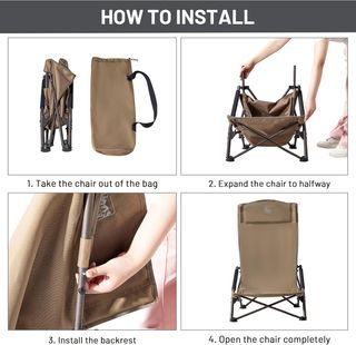Silla Camping Timber Ridge Plegable