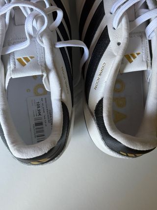 Adidas Copa Icon FG - Botas fútbol blancas