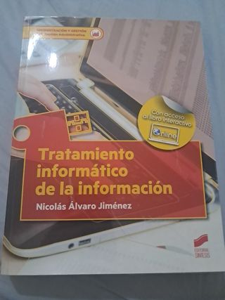 Tratamiento informático de la información