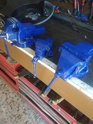 Tornillos banco trabajo