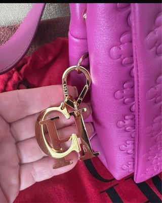 Bolso Carolina Herrera Prince Camelot Rosa