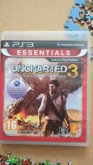 Uncharted 3 PS3 - Edición Essentials
