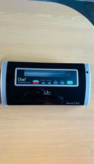 envasadora al vacío + tupper vacuum + rollo bolsas