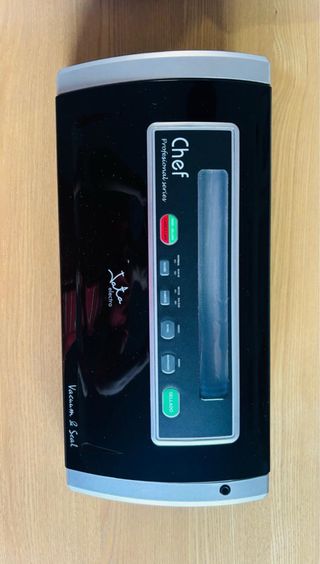 envasadora al vacío + tupper vacuum + rollo bolsas