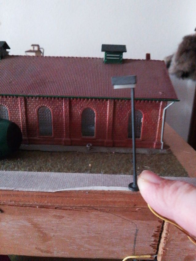 Lote 5 farolas ANESTE escala N 1:160